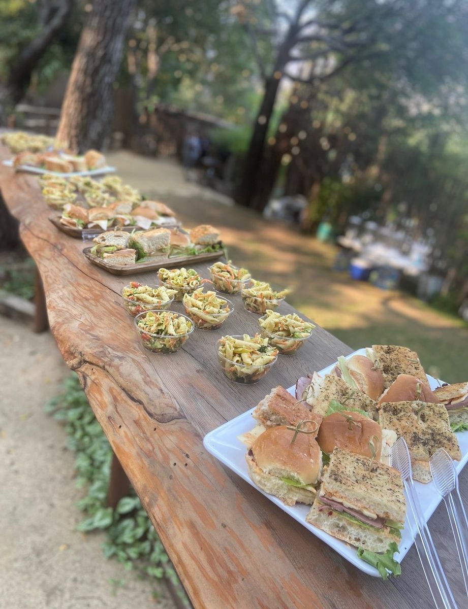 Outdoor catered event by M&G